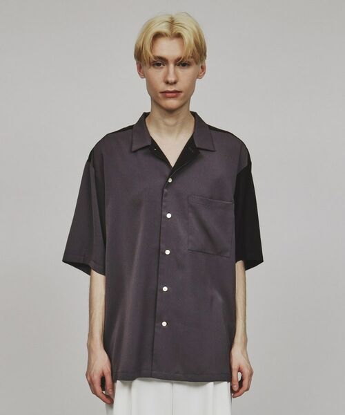 tk.TAKEO KIKUCHI / ティーケー タケオキクチ Tシャツ | スイッチオープンカラーシャツ | 詳細2