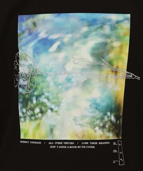 tk.TAKEO KIKUCHI / ティーケー タケオキクチ Tシャツ | アブストピクチャーTシャツ | 詳細14