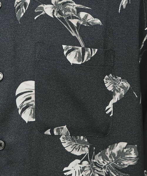tk.TAKEO KIKUCHI / ティーケー タケオキクチ Tシャツ | リーフパターン半袖シャツ | 詳細6