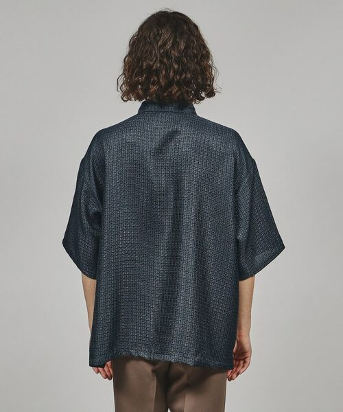tk.TAKEO KIKUCHI / ティーケー タケオキクチ Tシャツ | サマーツイード半袖シャツ | 詳細4