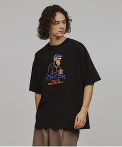 tk.TAKEO KIKUCHI / ティーケー タケオキクチ Tシャツ | ヒゲサガラ刺繍Tシャツ