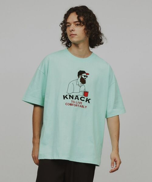 tk.TAKEO KIKUCHI / ティーケー タケオキクチ Tシャツ | ヒゲサガラ刺繍Tシャツ | 詳細11