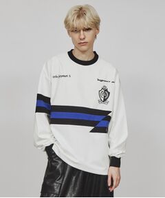 tk.TAKEO KIKUCHI / ティーケー タケオキクチ カットソー | ストライプスイッチゲームシャツ