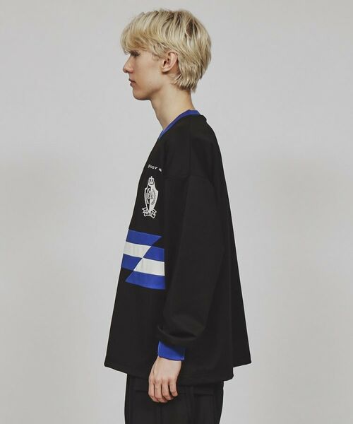 tk.TAKEO KIKUCHI / ティーケー タケオキクチ カットソー | ストライプスイッチゲームシャツ | 詳細3