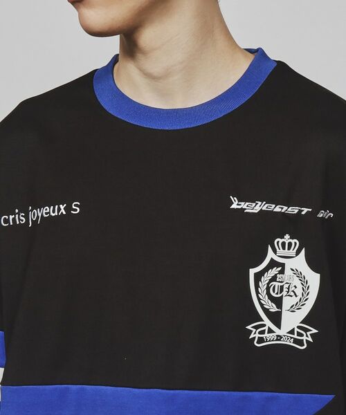 tk.TAKEO KIKUCHI / ティーケー タケオキクチ カットソー | ストライプスイッチゲームシャツ | 詳細5