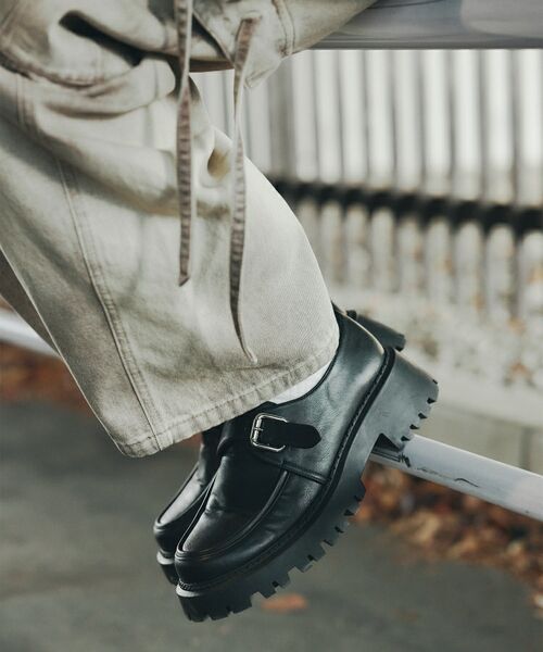 tk.TAKEO KIKUCHI / ティーケー タケオキクチ シューズ | モンクストラップタンクソールシューズ | 詳細10