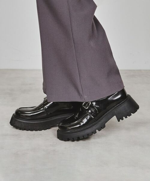 tk.TAKEO KIKUCHI / ティーケー タケオキクチ シューズ | モンクストラップタンクソールシューズ | 詳細7