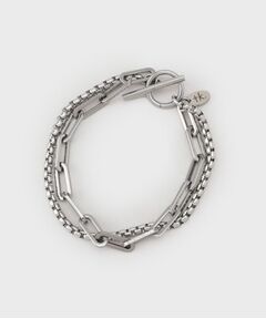 tk.TAKEO KIKUCHI / ティーケー タケオキクチ ブレスレット・バングル | アソートステンレスダブルブレス