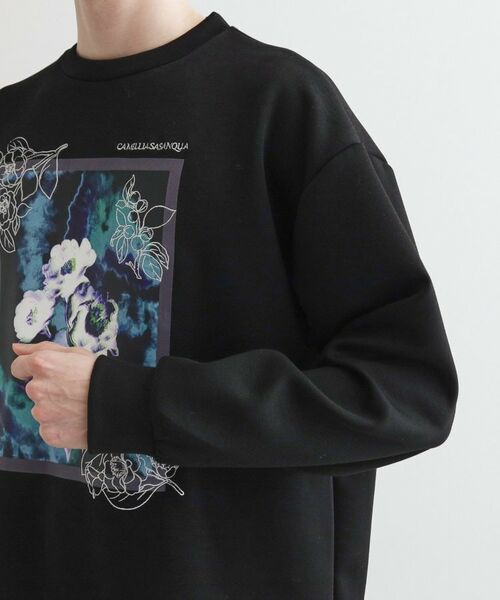 tk.TAKEO KIKUCHI / ティーケー タケオキクチ スウェット | リリーエンブロ＆プリントカットソー | 詳細18