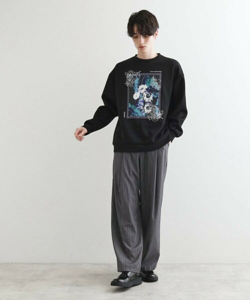 tk.TAKEO KIKUCHI / ティーケー タケオキクチ スウェット | リリーエンブロ＆プリントカットソー | 詳細8