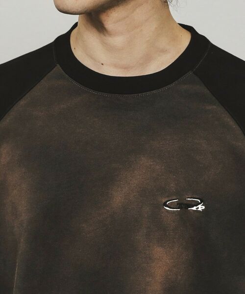 tk.TAKEO KIKUCHI / ティーケー タケオキクチ Tシャツ | ブリーチラグランスリーブTシャツ | 詳細13