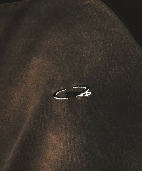 tk.TAKEO KIKUCHI / ティーケー タケオキクチ Tシャツ | ブリーチラグランスリーブTシャツ | 詳細9