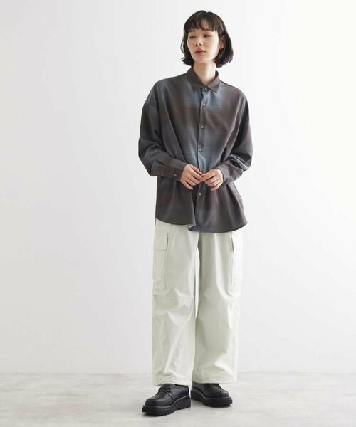 tk.TAKEO KIKUCHI / ティーケー タケオキクチ パンツ | 【機能素材】AMATAストレッチカーゴパンツ | 詳細24