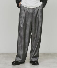 tk.TAKEO KIKUCHI / ティーケー タケオキクチ パンツ | バレルシルエットスラックス