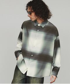 tk.TAKEO KIKUCHI / ティーケー タケオキクチ シャツ・ブラウス | グラデオンブレーチェックシャツ