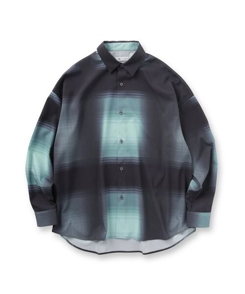 tk.TAKEO KIKUCHI / ティーケー タケオキクチ シャツ・ブラウス | グラデオンブレーチェックシャツ | 詳細1
