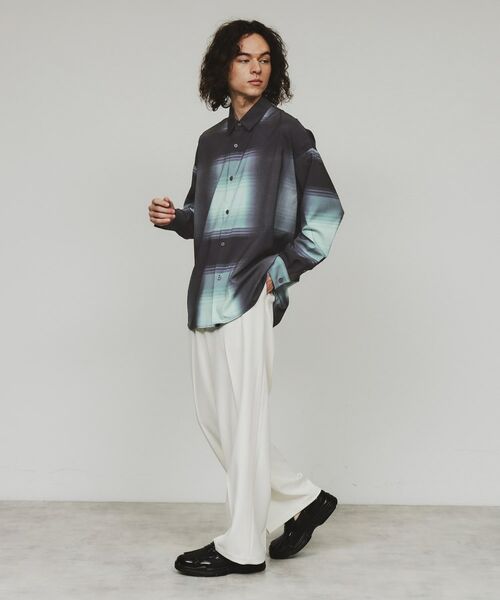 tk.TAKEO KIKUCHI / ティーケー タケオキクチ シャツ・ブラウス | グラデオンブレーチェックシャツ | 詳細12