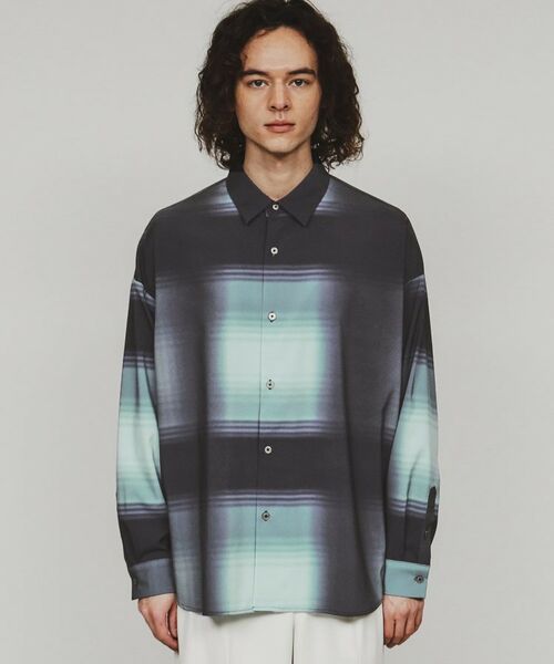 tk.TAKEO KIKUCHI / ティーケー タケオキクチ シャツ・ブラウス | グラデオンブレーチェックシャツ | 詳細14