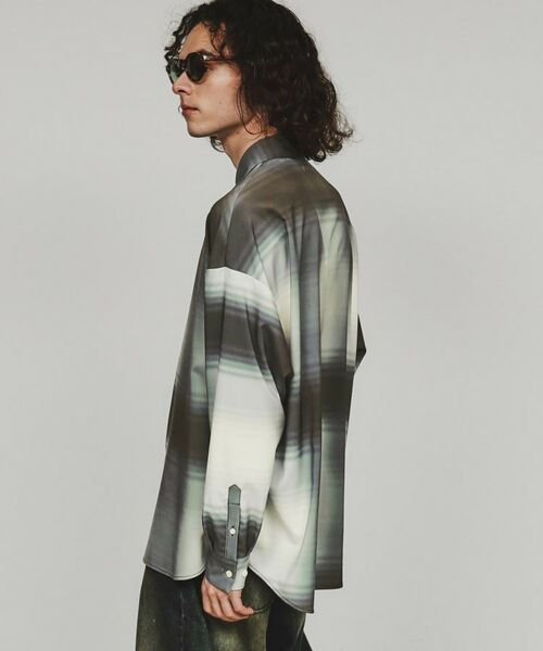 tk.TAKEO KIKUCHI / ティーケー タケオキクチ シャツ・ブラウス | グラデオンブレーチェックシャツ | 詳細2