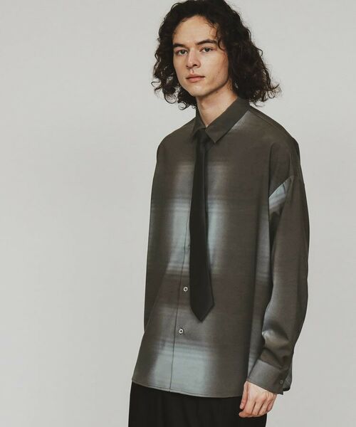 tk.TAKEO KIKUCHI / ティーケー タケオキクチ シャツ・ブラウス | グラデオンブレーチェックシャツ | 詳細6