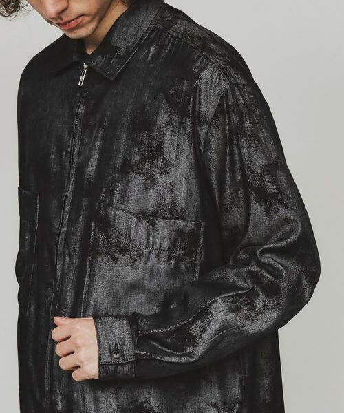 tk.TAKEO KIKUCHI / ティーケー タケオキクチ シャツ・ブラウス | シャンブレーシャツアウター | 詳細15