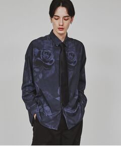 tk.TAKEO KIKUCHI / ティーケー タケオキクチ シャツ・ブラウス | 【ネクタイ付】フラワープリントシャツ