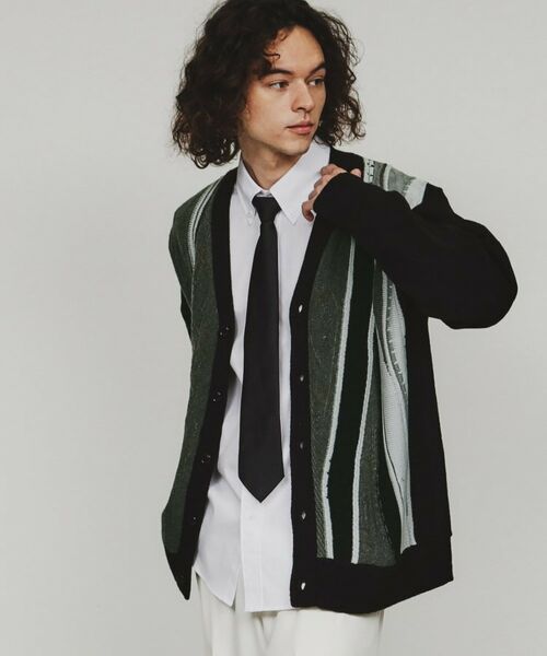 tk.TAKEO KIKUCHI / ティーケー タケオキクチ カーディガン・ボレロ | クージーニットカーディガン | 詳細1