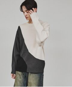 tk.TAKEO KIKUCHI / ティーケー タケオキクチ ニット・セーター | カーブスイッチニット