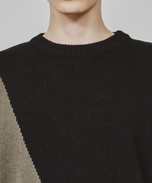 tk.TAKEO KIKUCHI / ティーケー タケオキクチ ニット・セーター | カーブスイッチニット | 詳細16