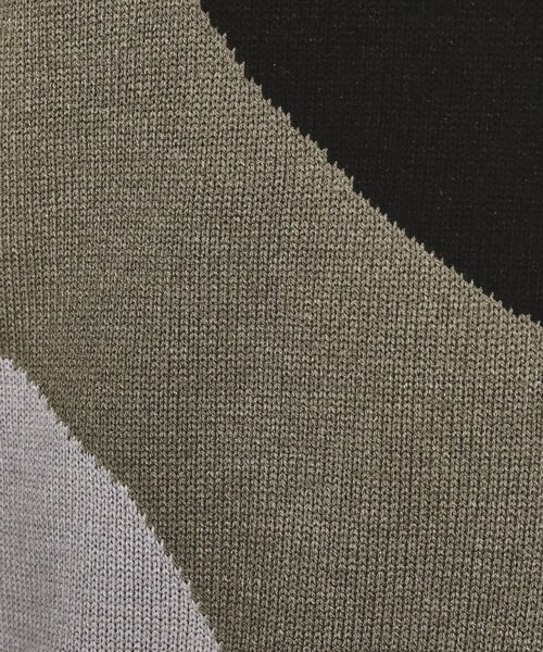 tk.TAKEO KIKUCHI / ティーケー タケオキクチ ニット・セーター | カーブスイッチニット | 詳細8