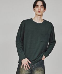 tk.TAKEO KIKUCHI / ティーケー タケオキクチ カットソー | 【セットアイテム】フクレジャカードアンサンブル