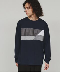 tk.TAKEO KIKUCHI / ティーケー タケオキクチ カットソー | パネル切替カットソー