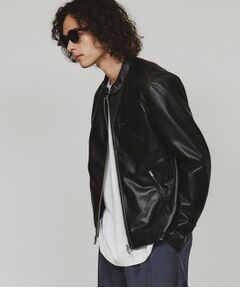 tk.TAKEO KIKUCHI / ティーケー タケオキクチ レザーブルゾン・ジャケット | シングルライダースジャケット