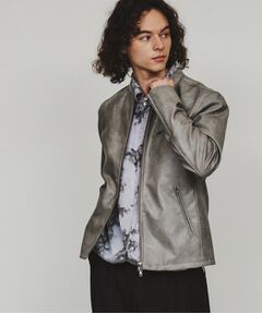 tk.TAKEO KIKUCHI / ティーケー タケオキクチ レザーブルゾン・ジャケット | シングルライダースジャケット