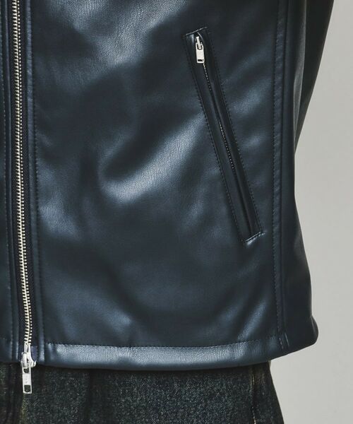 tk.TAKEO KIKUCHI / ティーケー タケオキクチ レザーブルゾン・ジャケット | シングルライダースジャケット | 詳細24