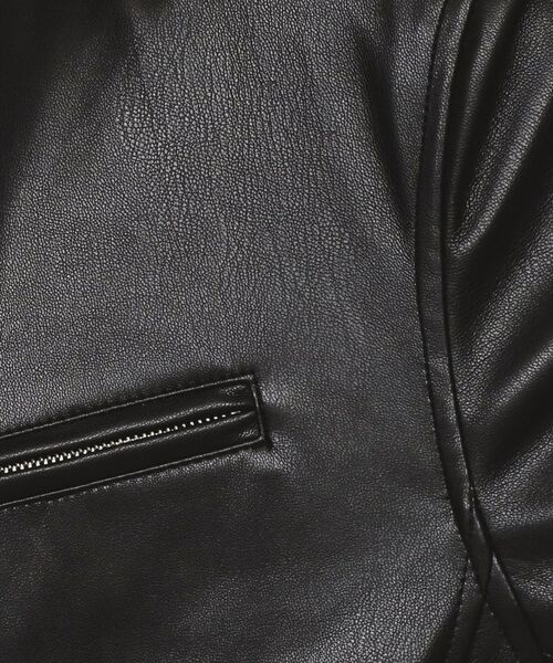 tk.TAKEO KIKUCHI / ティーケー タケオキクチ レザーブルゾン・ジャケット | シングルライダースジャケット | 詳細4