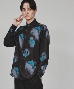 tk.TAKEO KIKUCHI / ティーケー タケオキクチ Tシャツ | スモークパターンシャツ