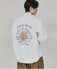 tk.TAKEO KIKUCHI / ティーケー タケオキクチ Tシャツ | デイジー刺繍シャツ