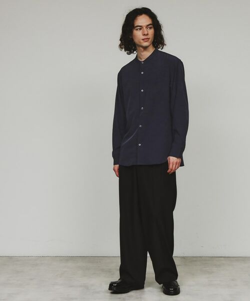 tk.TAKEO KIKUCHI / ティーケー タケオキクチ Tシャツ | バンドカラーリングドットシャツ | 詳細10