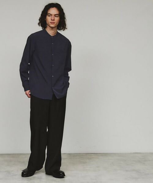 tk.TAKEO KIKUCHI / ティーケー タケオキクチ Tシャツ | バンドカラーリングドットシャツ | 詳細11