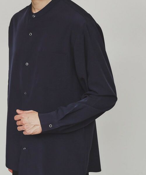 tk.TAKEO KIKUCHI / ティーケー タケオキクチ Tシャツ | バンドカラーリングドットシャツ | 詳細18