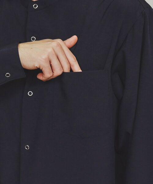 tk.TAKEO KIKUCHI / ティーケー タケオキクチ Tシャツ | バンドカラーリングドットシャツ | 詳細20