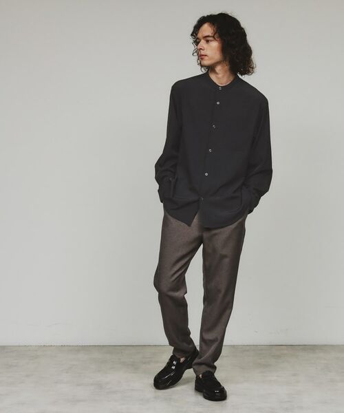 tk.TAKEO KIKUCHI / ティーケー タケオキクチ Tシャツ | バンドカラーリングドットシャツ | 詳細3