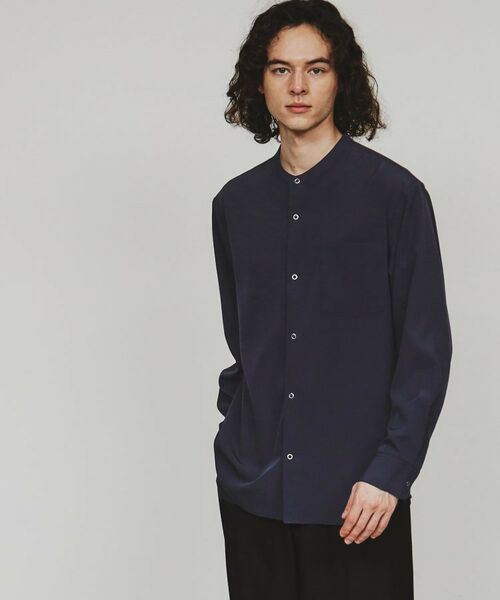 tk.TAKEO KIKUCHI / ティーケー タケオキクチ Tシャツ | バンドカラーリングドットシャツ | 詳細9