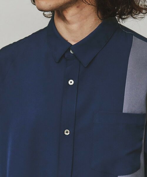 tk.TAKEO KIKUCHI / ティーケー タケオキクチ シャツ・ブラウス | マルチ切替シャツ | 詳細16