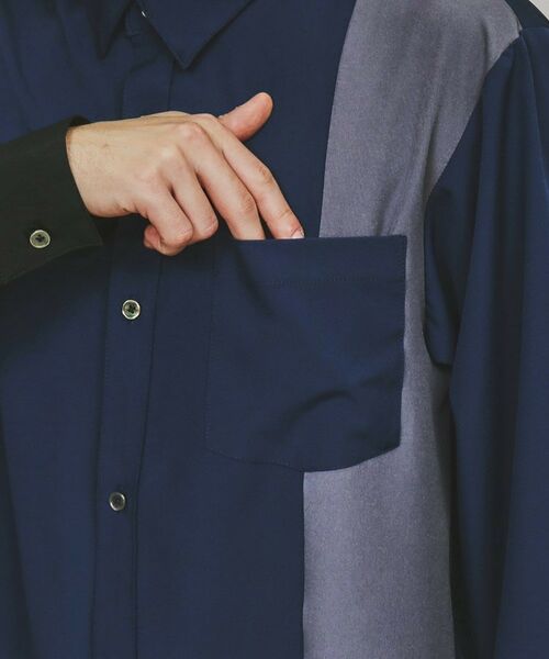 tk.TAKEO KIKUCHI / ティーケー タケオキクチ シャツ・ブラウス | マルチ切替シャツ | 詳細19