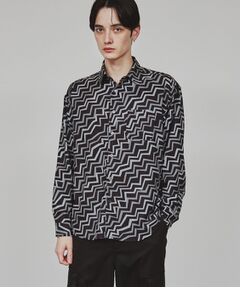 tk.TAKEO KIKUCHI / ティーケー タケオキクチ シャツ・ブラウス | 幾何学柄シャツ