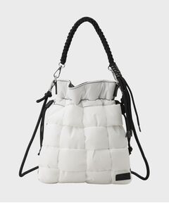 tk.TAKEO KIKUCHI / ティーケー タケオキクチ ショルダーバッグ | ADAMPATEK 別注 パテッドイントレ巾着ショルダーバッグ