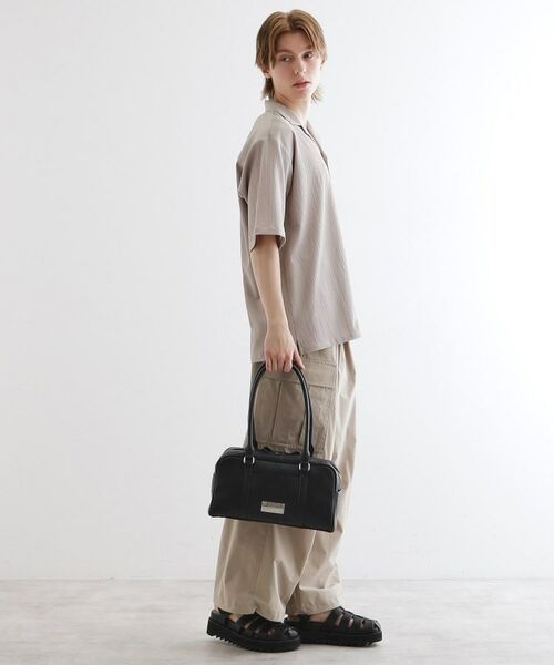tk.TAKEO KIKUCHI / ティーケー タケオキクチ ボストンバッグ | ヴィンテージライク ボストンバッグ | 詳細2