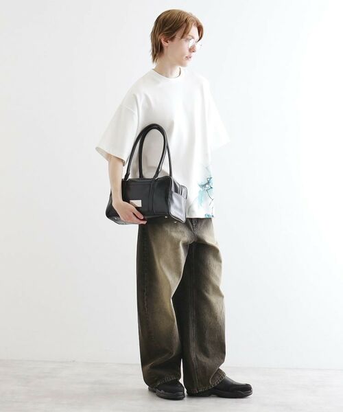 tk.TAKEO KIKUCHI / ティーケー タケオキクチ ボストンバッグ | ヴィンテージライク ボストンバッグ | 詳細4